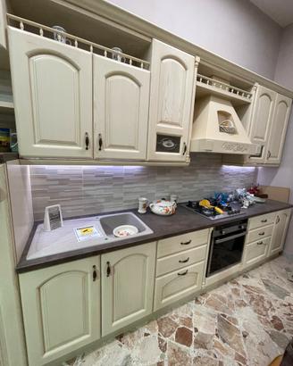 Cucina decapè avorio