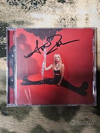 AVRIL LAVIGNE LOVE SUX CD AUTOGRAFATO 