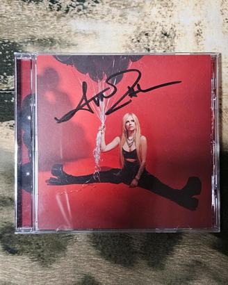 AVRIL LAVIGNE LOVE SUX CD AUTOGRAFATO 
