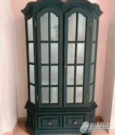 vetrina credenza in legno