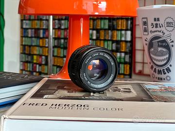 Canon FD 50mm f/1.8 – Attacco Canon FD