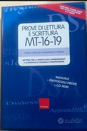 Prove di lettura e scrittura MT 16-19
