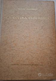 LA DIVINA COMMEDIA Dante Alighieri 1944