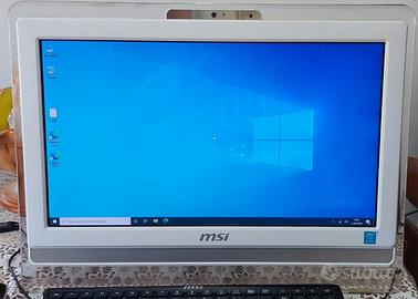 Computer MSI da 20 pollici full-hd touchscreen 6GB