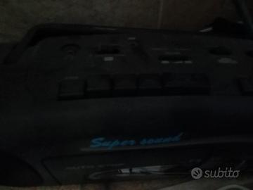 radio più cassette super sound 