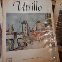 Libri vintage d'arte e pittura con stampe.