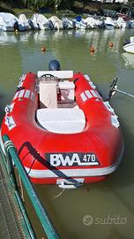 Gommone BWA  con Yamaha 40 cv