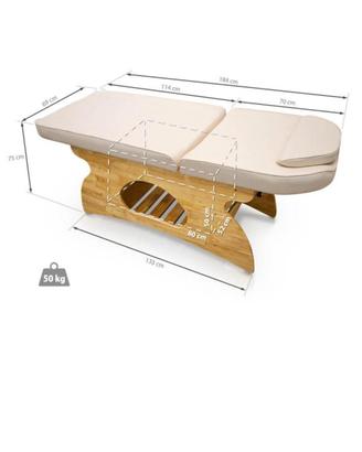 lettino legno professionale per estetica /spa