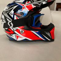 Casco Motocross LS2 fast S