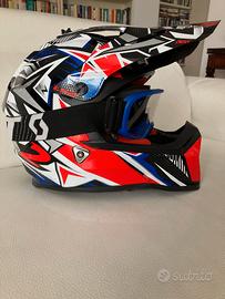 Casco Motocross LS2 fast S