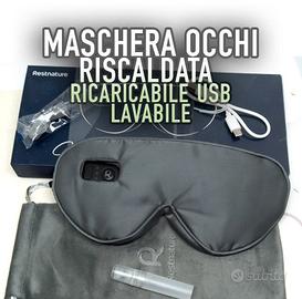 Maschera occhi calda lavabile ricaricabile USB