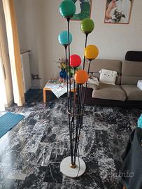 Lampada da terra Alberello di Stilnovo con sfere d
