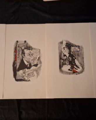 19 Litografie "Processo al Lupo" Venezia anno1984