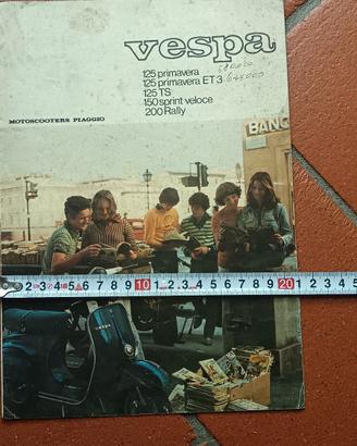 pubblicità vespa anni 70