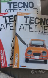 TECNO ATELIER 3 libri di Tecnologia completi + DVD
