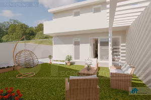 Nuova costruzione piano terra con giardino