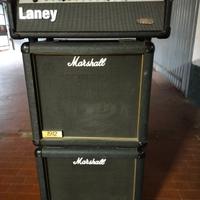 testata Laney e casse Marshall