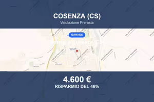 Immobile in asta di 23 m² a Cosenza