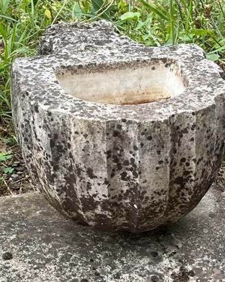Antico arredo in marmo antico da giardino