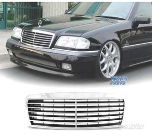 GRIGLIA PER MERCEDES W202 93-00 COLORE CROMATO