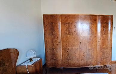 camera da letto in radica anni 50