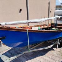 Barca in legno 4,70 mt