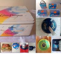 Scatola latta vintage Gran Pasqua e altro Perugina