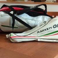 borsone beach tennis o paddel più porta racchetta 