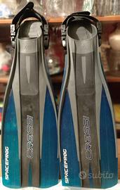 Pinne Cressi Sub Spacefrog + calzari Cressi