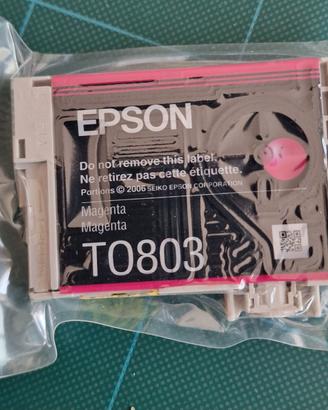 CARTUCCIA STAMPANTE EPSON NUOVA ORIGINALE MAGENTA