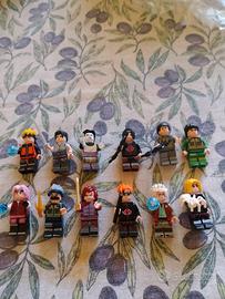 12 minifigure compatibili lego Naruto manga