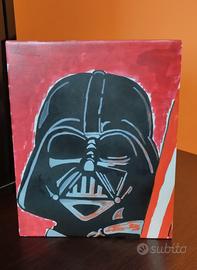 dipinto.Dart fener .guerre stellari 