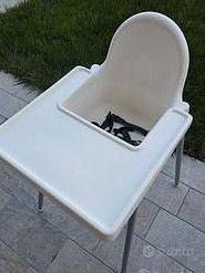 Seggiolone pappa Ikea Antilop cn cinture e vassoio