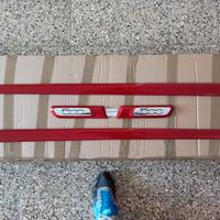 Set modanature laterali Rosse ORIGINALI Fiat 500