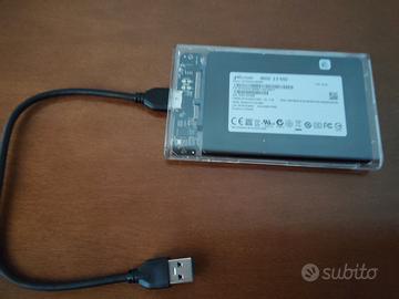 SSD Micron M600 128GB + "Box" Usb 