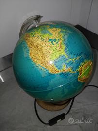 Mappamondo vintage anni 80