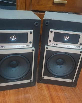 Sony SS-X180 Speaker Vintage Casse HiFi Vintage