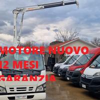 Nissan Cabstar CASSONE E GRU 3.0 MJT 150 CV MOTORE