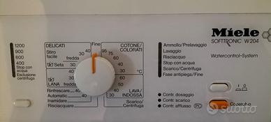 Lavatrice Miele carica dall'alto W 204