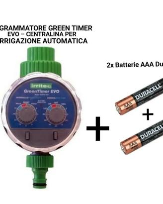 IRRITEC GREEN TIMER EVO CENTRALINA IRRIGAZIONE A P