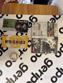 da collezione metal gear solid peace walker psp