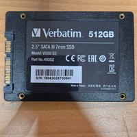 SSD Sata Verbatim Vi550 S3 - 512GB