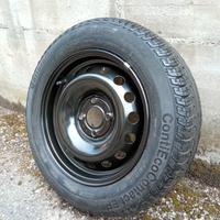 Ruota completa 175/65r14 continental