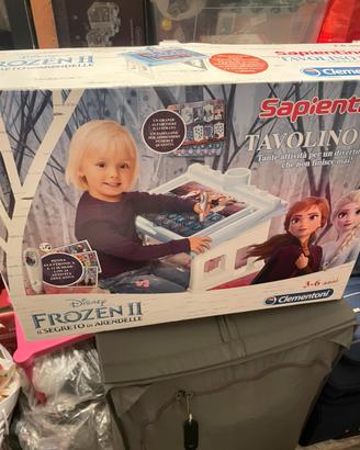 Tavolino sapientino bambina frozen