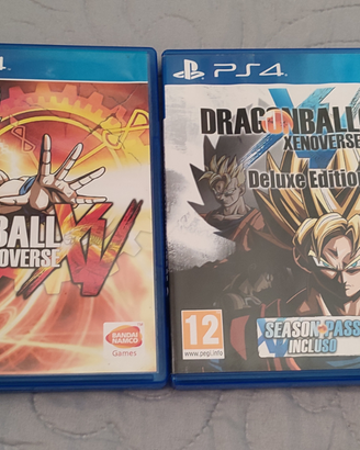 Dragonball xenoverse 1 e 2 PS4