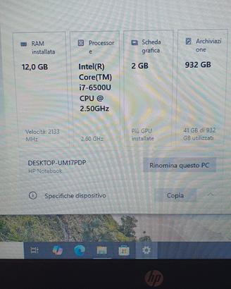 Hp Intel Core I7 Windows 10