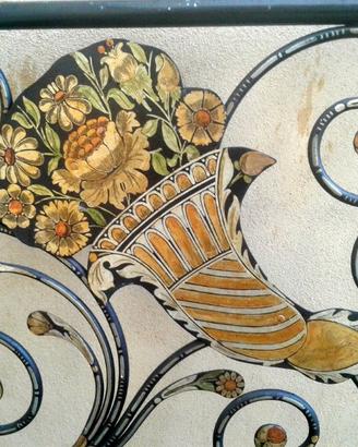 letto matrimoniale ferro battuto stile impero