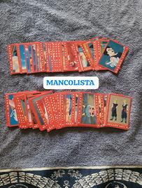 mancolista serie rossa carte dragon ball