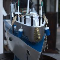 barca in legno fatta a mano 