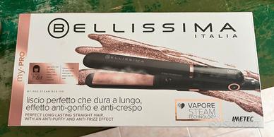 Piastra capelli Imetec a vapore.